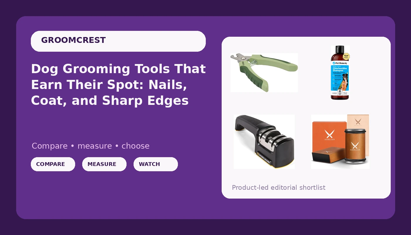 Dog Grooming Tools That Earn Their Spot: Nails, Coat, and Sharp Edges