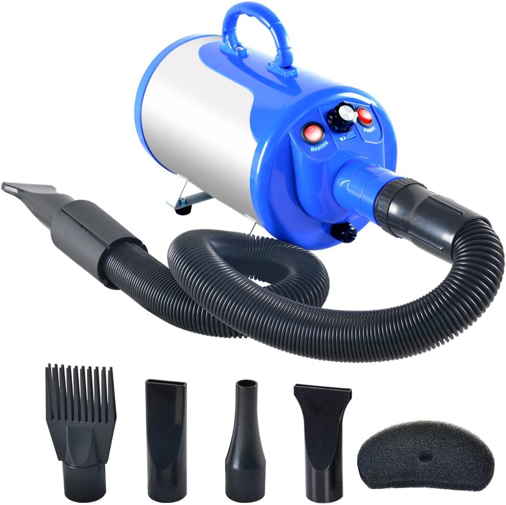 SHELANDY Groomer Partner Pet Hair Force Dryer Dog Grooming Blower
